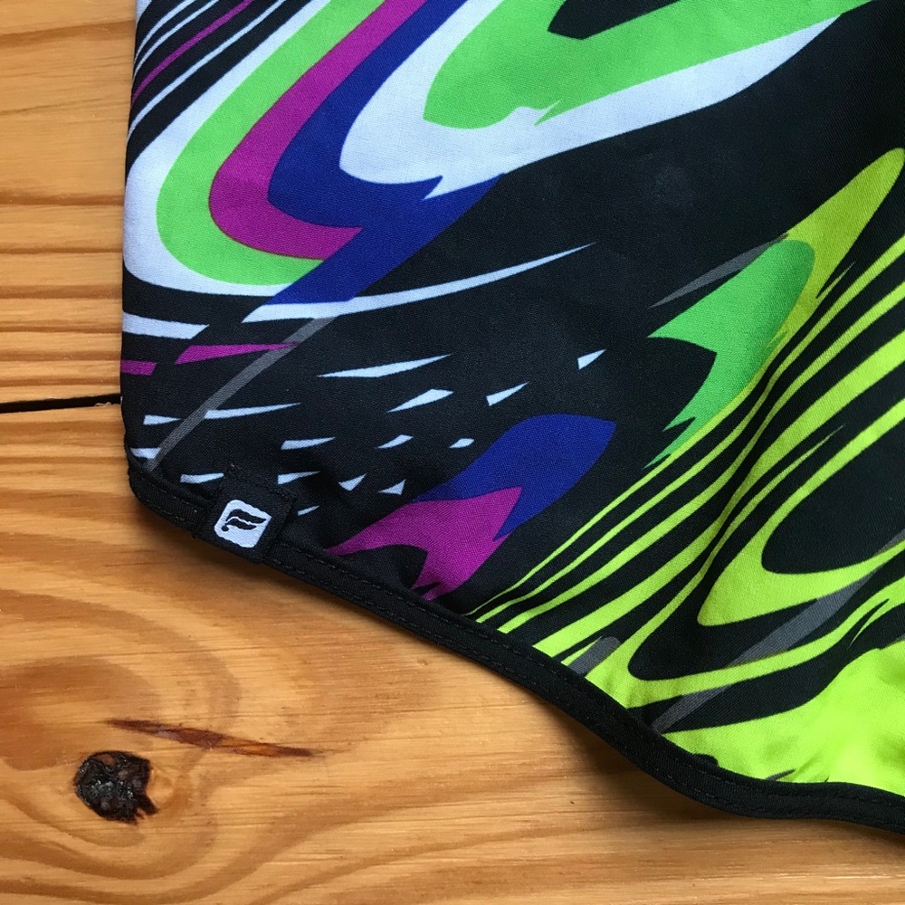 Fabletics Multi-Colored Running Shorts, Euc, M - image 8